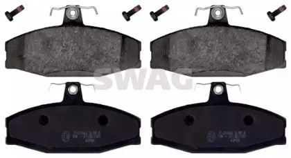 Комплект тормозных колодок, дисковый тормоз SWAG купить